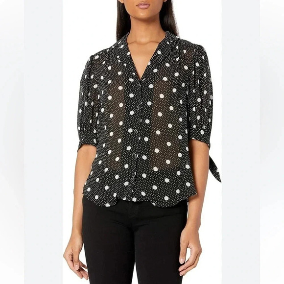The Kooples Women's Button-Down Blouse- Size 1; Never Worn - Picture 7 of 11